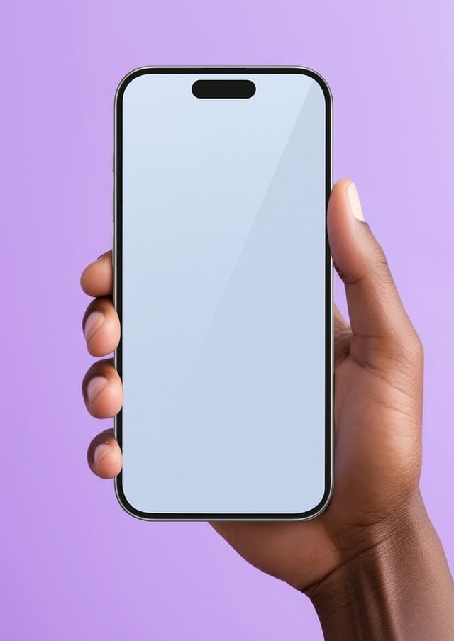 Phone mockup background